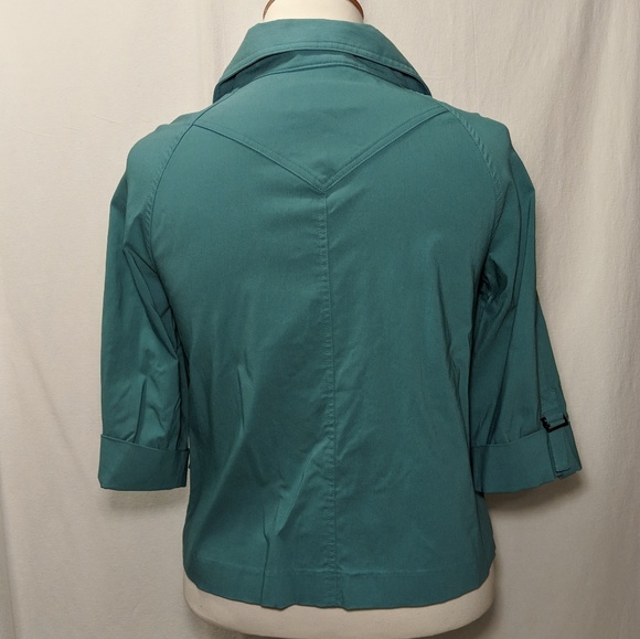 Cheryl Nash Windridge Teal Jacket - Picture 3 of 4